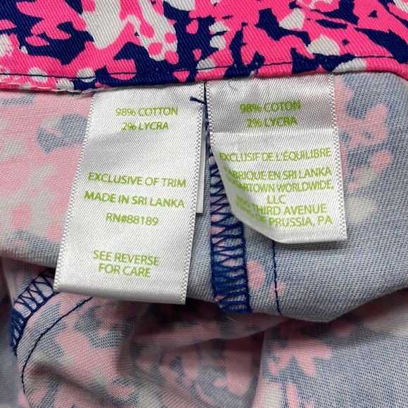 Lilly Pultizer Hazelle Stretch Short - Picture 4 of 5